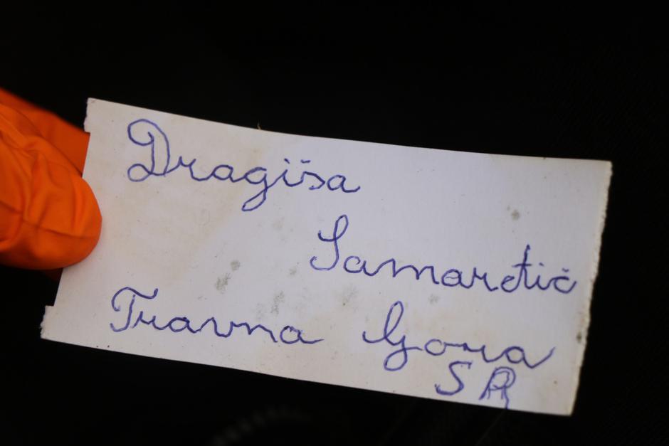 najdeni predmeti mrtev moški | Avtor: PU Koper