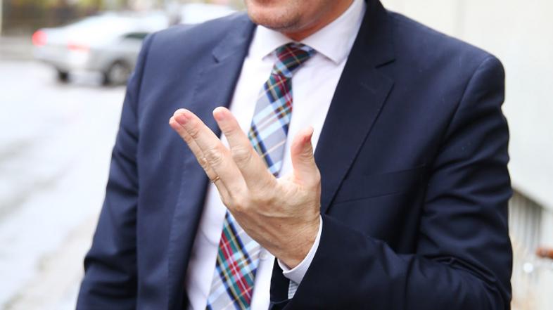 Slovenija 04.11.2013 Gregor Virant, sestanek ministra za notranje zadeve Viranta