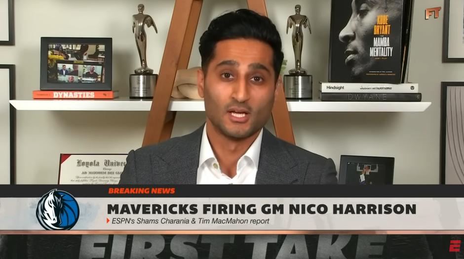 Shams Charania | Avtor: zajem zaslona