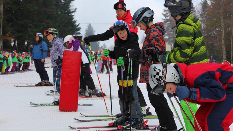 Smučanje na Pohorju