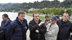 poplave Borut Pahor