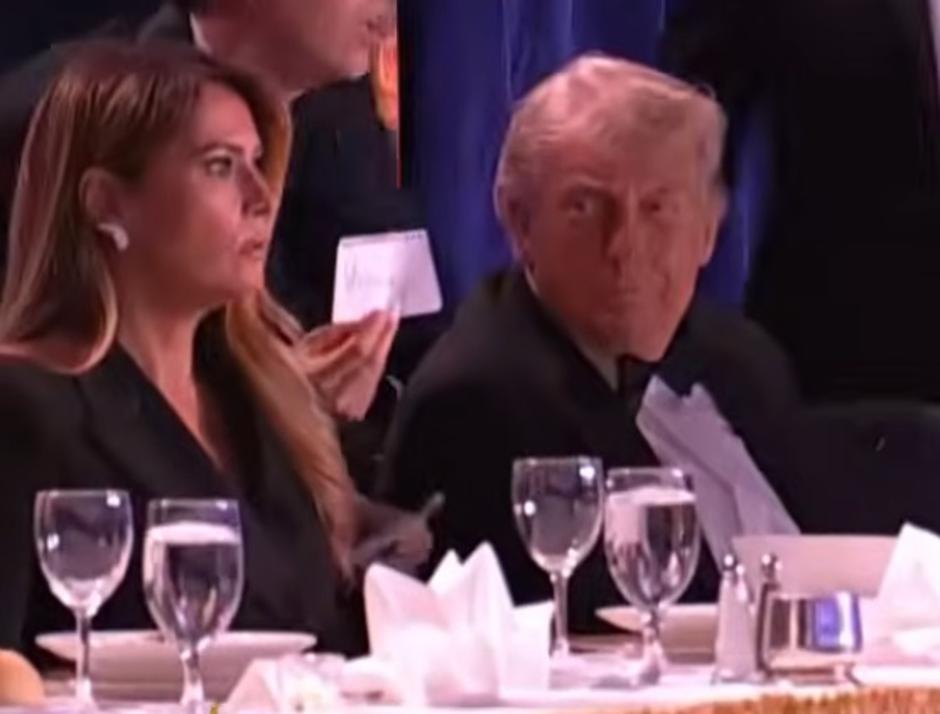 Hilton Melania Donald Trump | Avtor: PrtSc