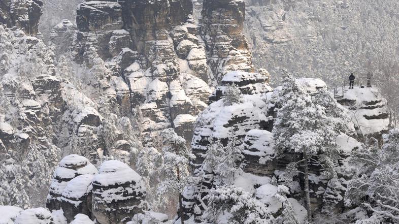 sneg Nemčija pokrajina