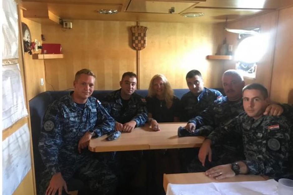 Rešena Britanka | Avtor: Obalna straža RH