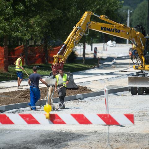 Vročinski val v Ljubljani