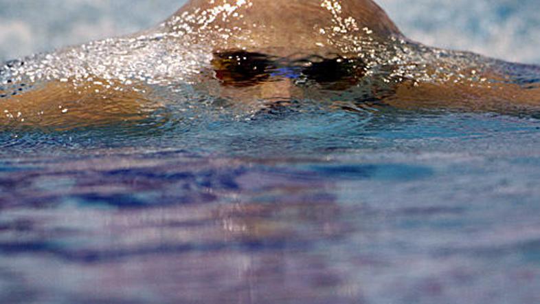 Fedoruk je s plavalci na velikem tekmovanju prvič.