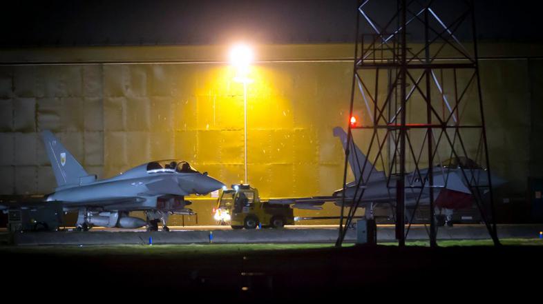 Britanski zračni napadi na Sirijo