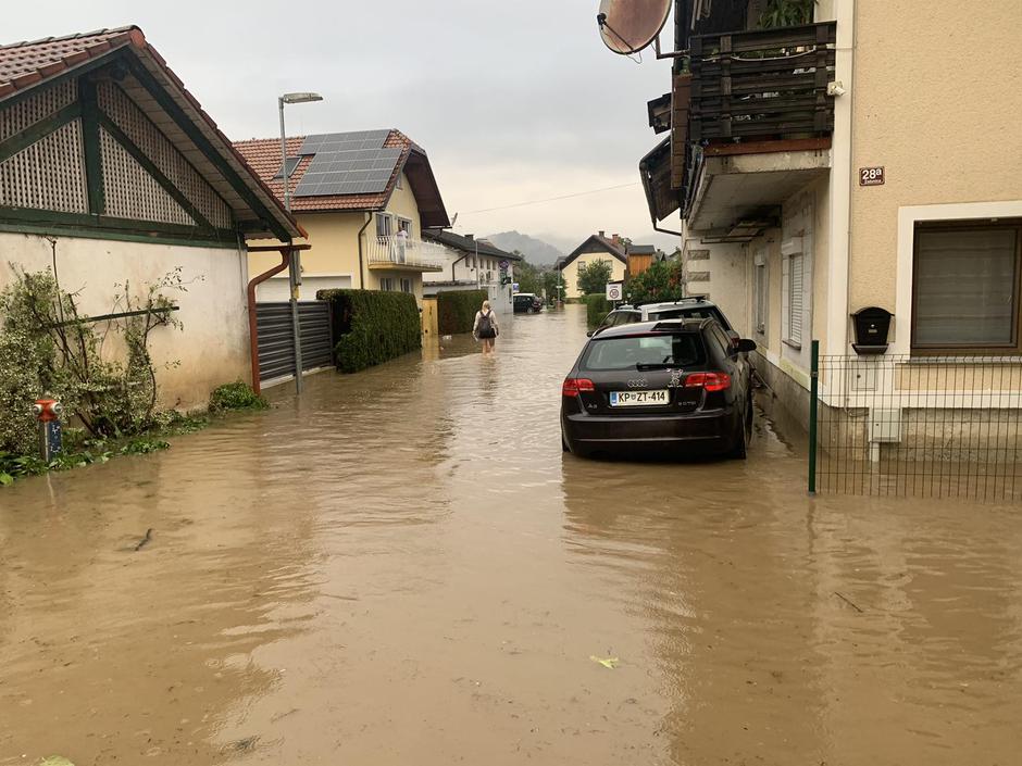 Žabnica poplavljanje | Avtor: Andrej Leban