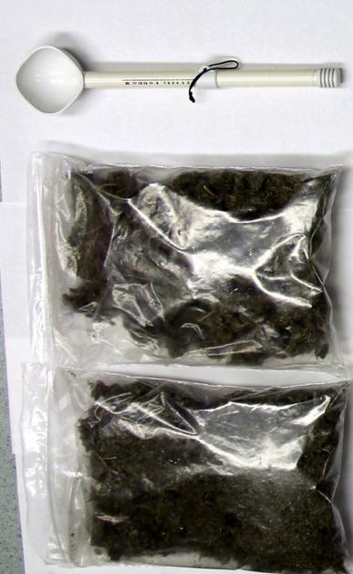 Zasežena marihuana