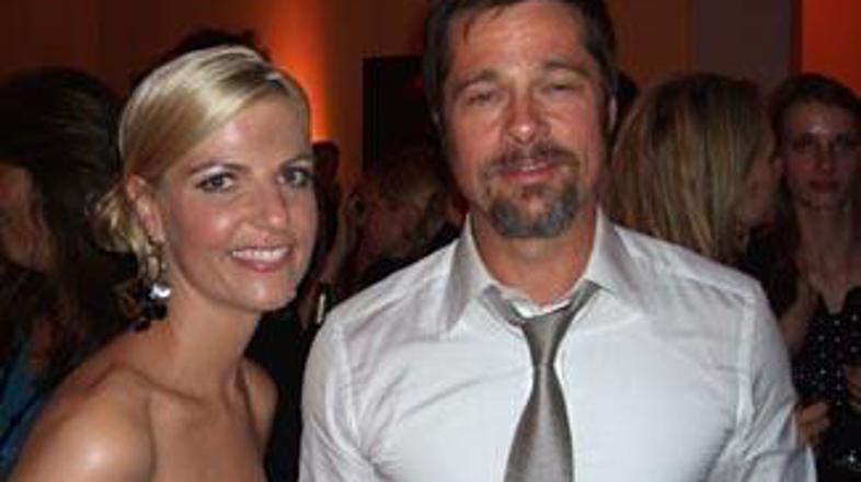 Še nasmeh za oboževalce in Angelino ...