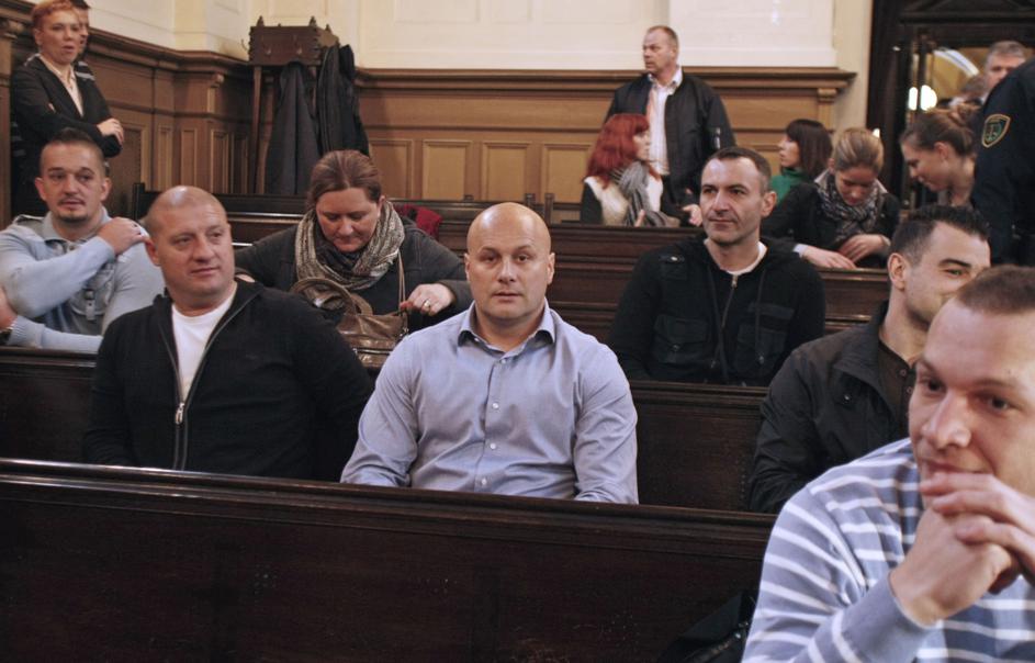 Slovenija 08.11.2012 Dragan Tosic, Balkanski bojevnik, sojenje, sodisce v Ljublj