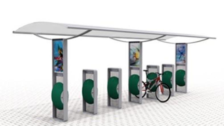 Kolesarnica CityLife bi lahko povečala varnost vaših koles.