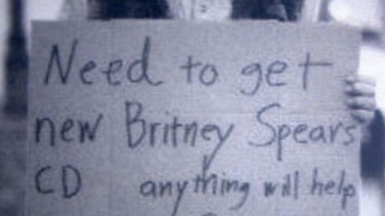 Brezdomec Britney Spears