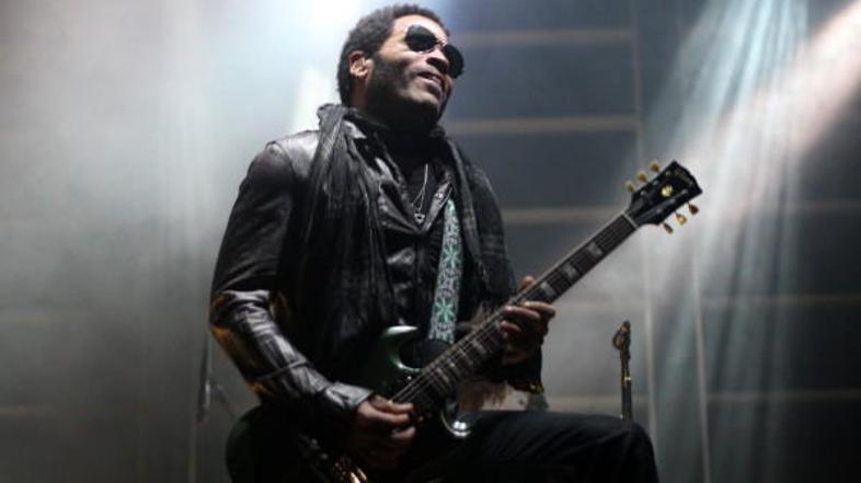 Kravitz v elementu igranja komada Freedom Train