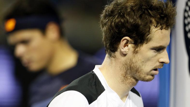 Melbourne OP Avstralije Miloš Raonić Andy Murray