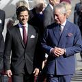 Švedski princ Carl Philip in britanski princ Charles