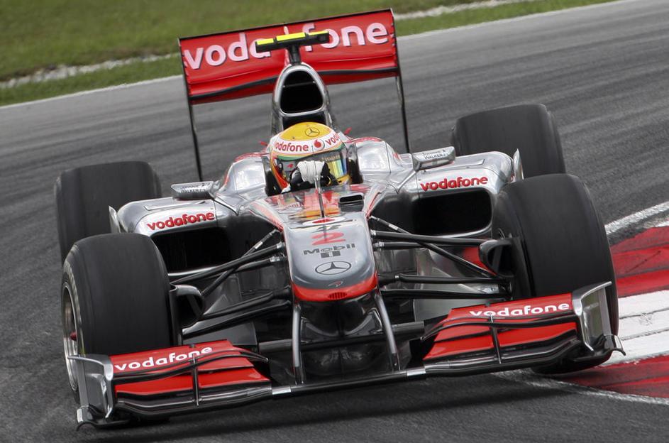 VN Malezije kvalifikacije 2010 Lewis Hamilton mclaren