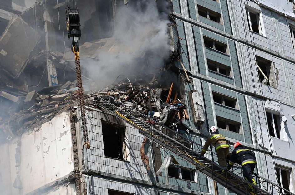 Ruski napadi na Ukrajino