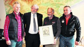 Igor Potočnik, predsednik GRZS, in Tone Smolnikar, nekdanji kamniški župan, sta 