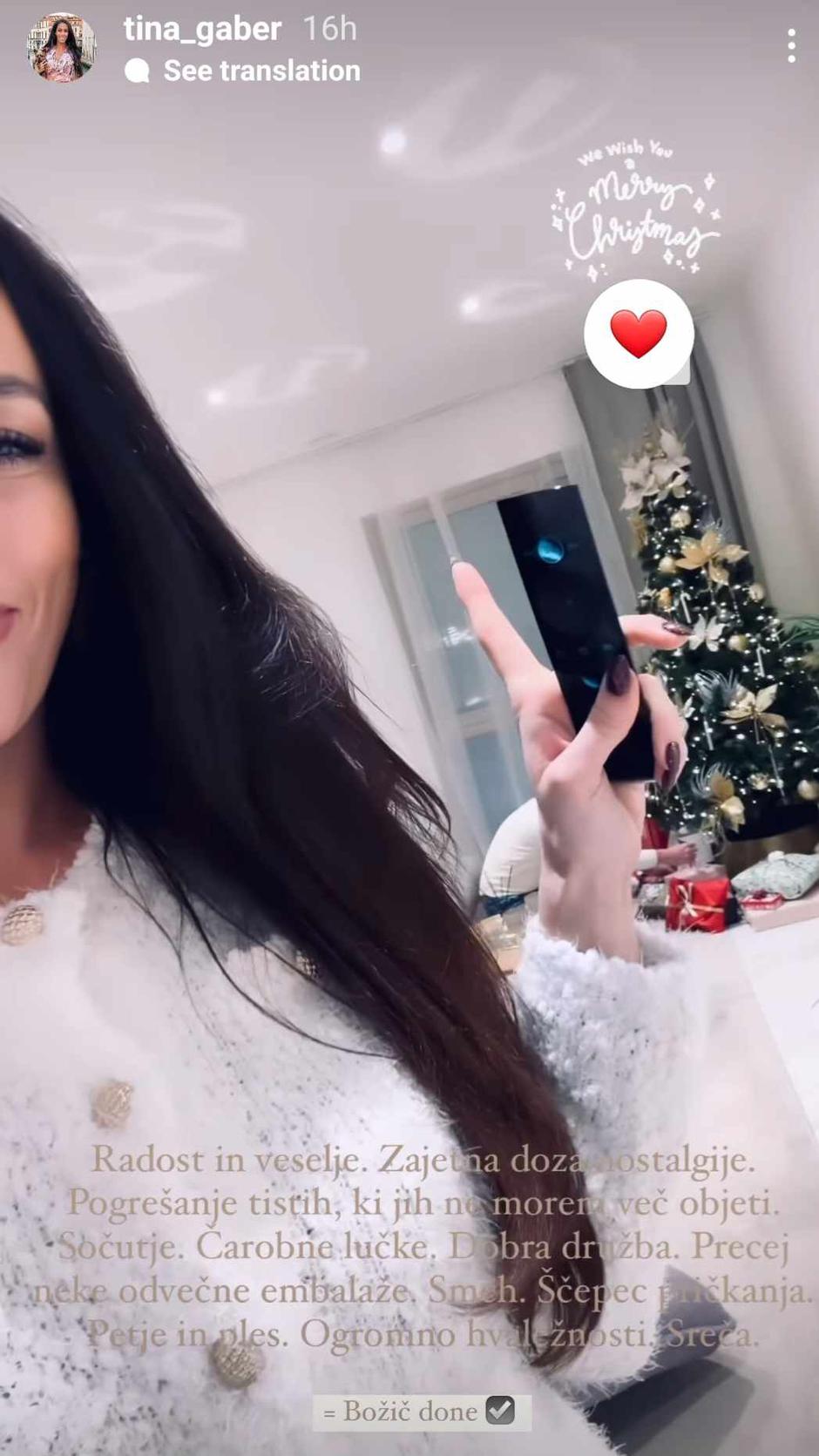 Tina Gaber | Avtor: Instagram