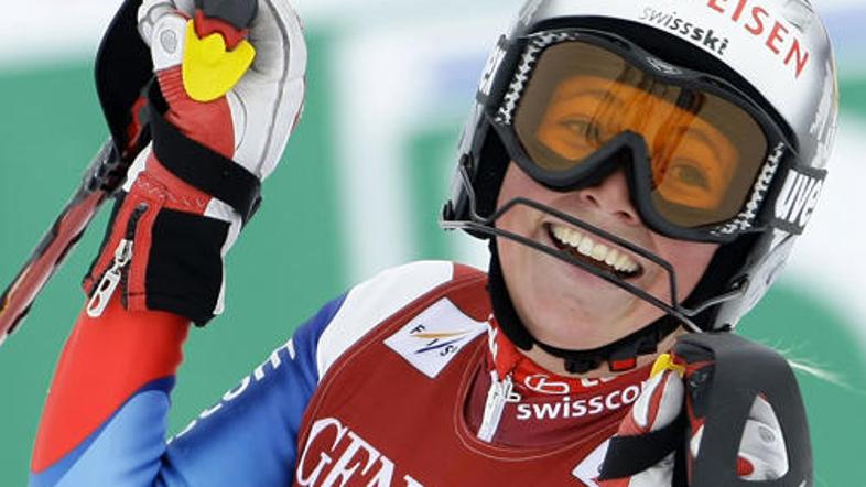 Lara Gut bo na veleslalomu napadala še tretjo kolajno.