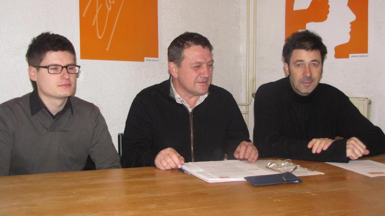 Franci Beg in Franci Kek, prvi občinski svetnik, drugi poslanec, sicer pa oba na