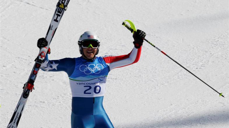 olimpijske igre Vancouver 2010 superkombinacija slalom Miller