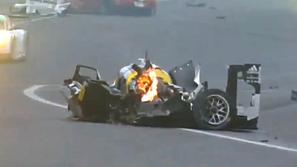 Mark Webber nesreča Interlagos