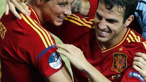 torres fabregas španija prvak italija euro 2012