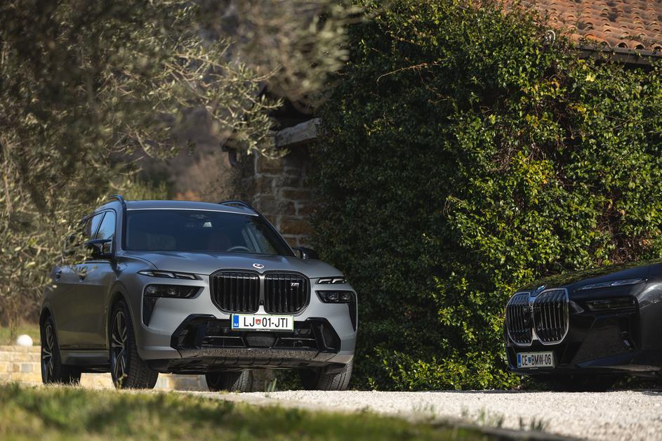BMW X7, slovenska predstavitev