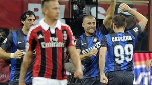 Samuel Cassano Milito AC Milan Inter Serie A Italija liga prvenstvo