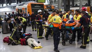železniška nesreča Barcelona