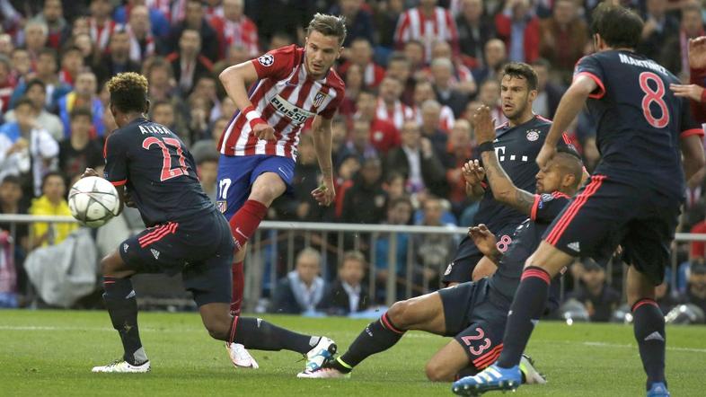 Saul Niguez Atletico Madrid Bayern Liga prvakov