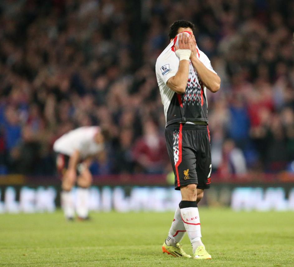Luis Suarez Liverpool Crystal Palace