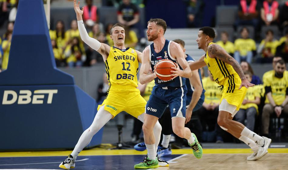 Slovenija po bolečem porazu v Bonifiki na Švedskem popravila vtis