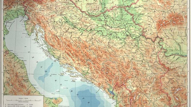 zemlejvid, Jugoslavija