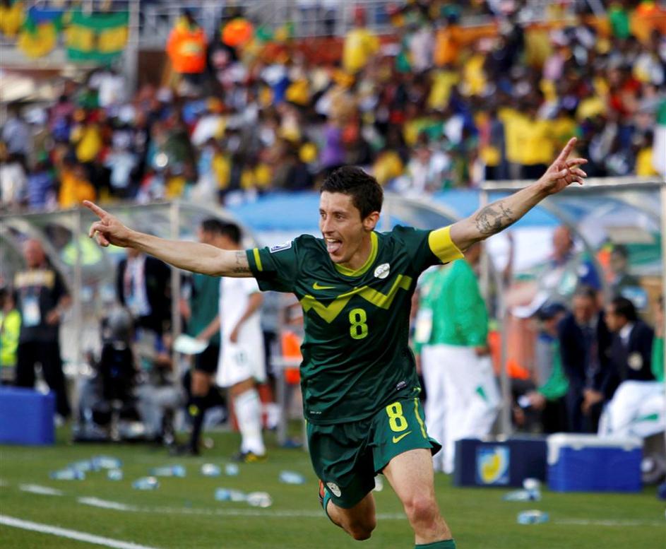 Koren je zabil prvi gol slovenske reprezentance na preteklem SP. (Foto: Reuters)