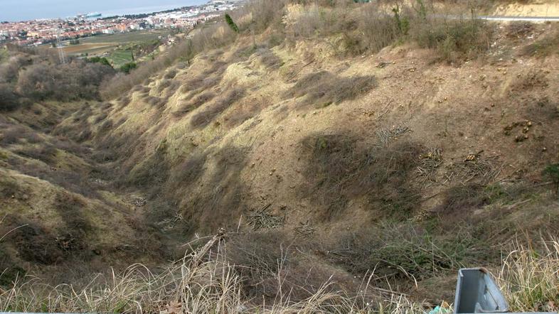 Krajani Šareda so proti temu, da bi odpadni material iz predora Markovec odvažal