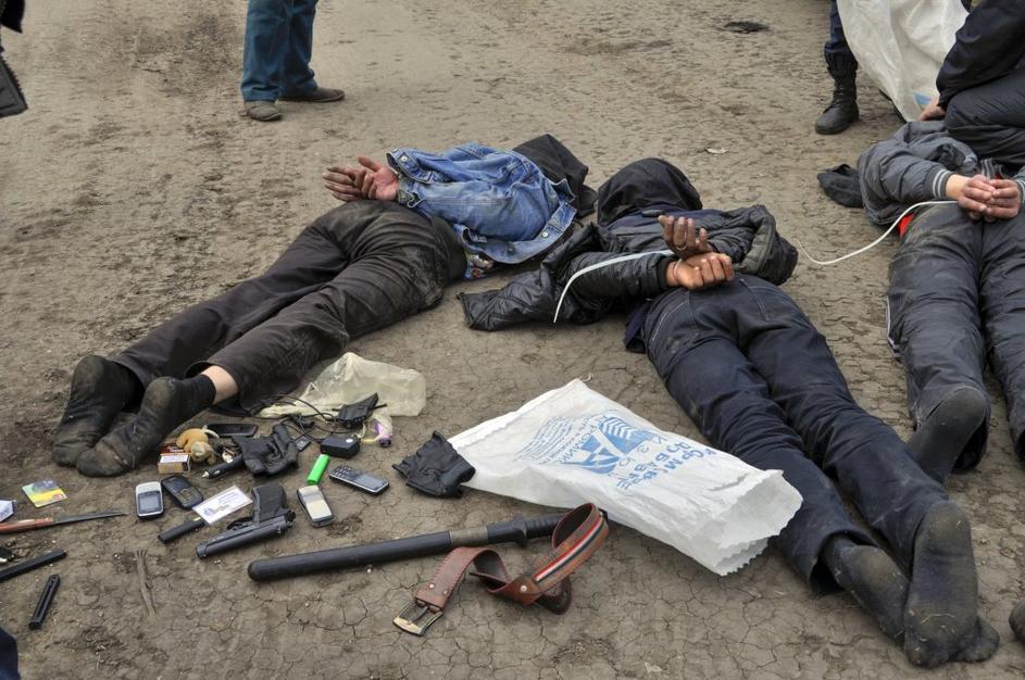 Ukrajina Slavjansk konvoj ukrajinska vojska