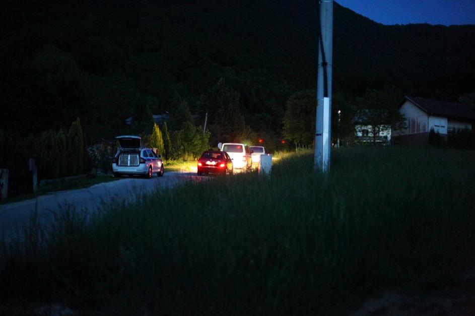 Policijska akcija v Zgornjih Polčanah