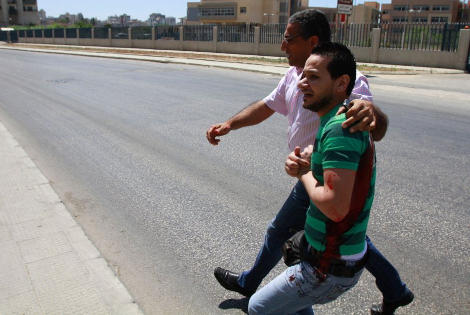 Prelivanje krvi se je iz Sirije razširilo v Libanon.