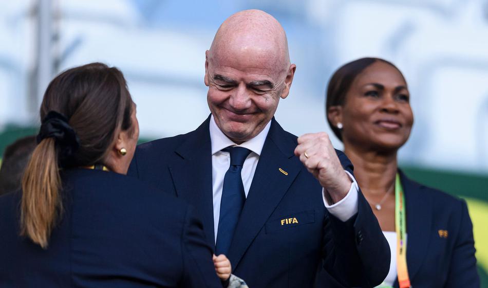 Infantino zbira zaveznike, dobil krepko podporo