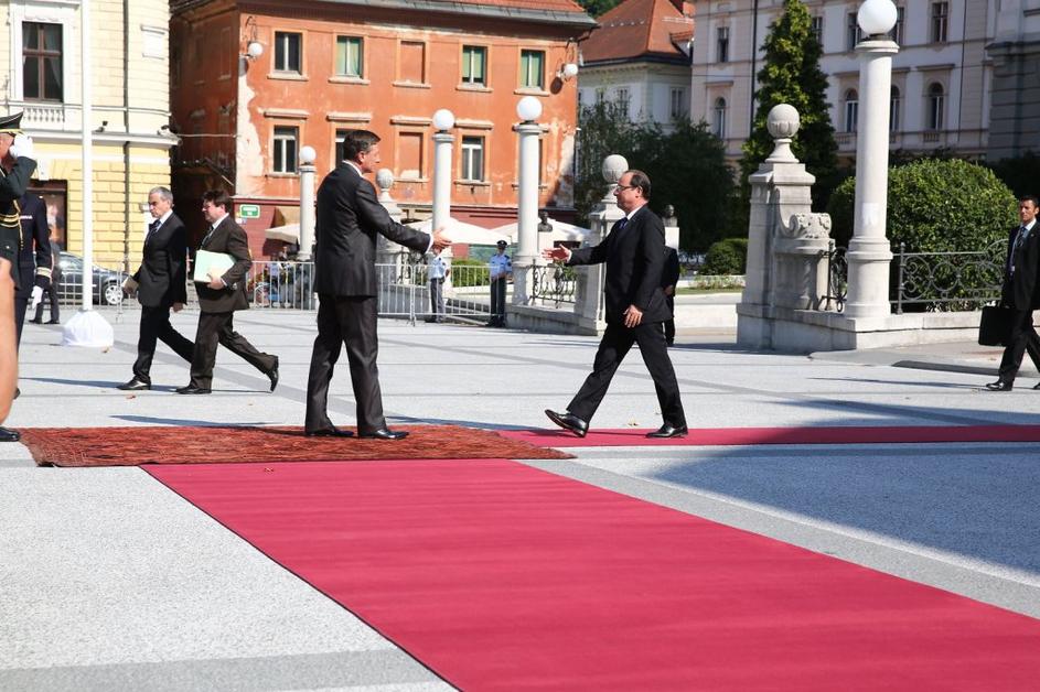 Pahor in Hollande