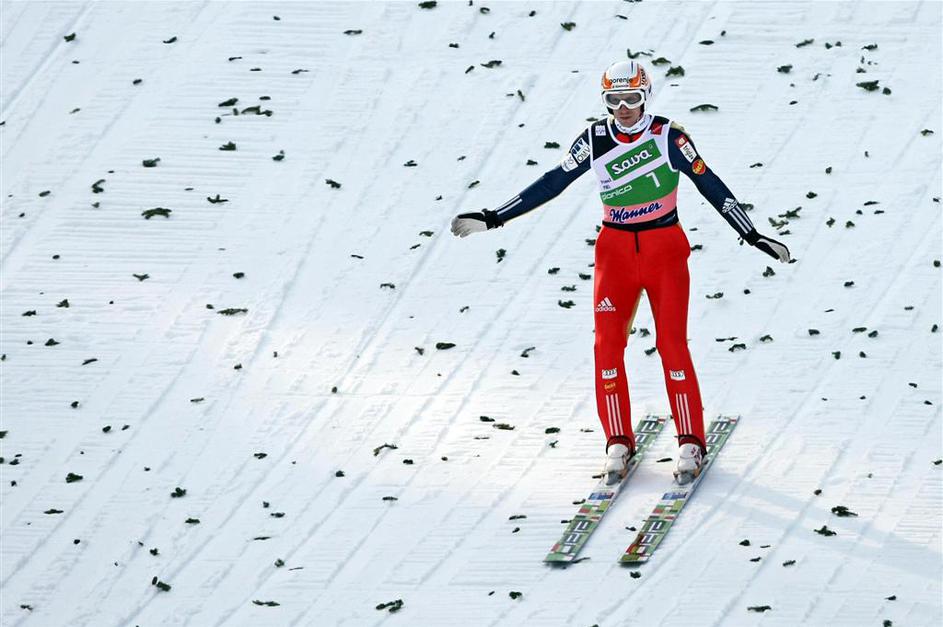 Planica poleti SP 2010 petek Primož PIkl