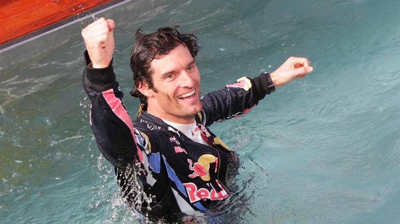 VN Monako dirka 2010 zmaga Mark Webber kopel