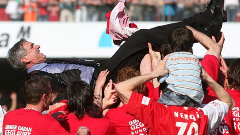 Eden od junakov Cottbusovega obstanka v prvi ligi je zagotovo Bojan Prašnikar.