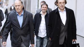 Slovenija 16.10.2012 Dusan Semolic, Branimir Strukelj, srecanje predsednika vlad