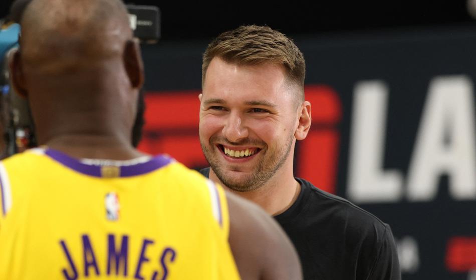 Dončić z nekaj besedami povedal vse o odhodu LeBrona
