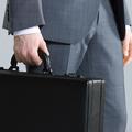 biznis men, poslovnež, poslovni kovček