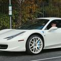 Justin Bieber, ferrari